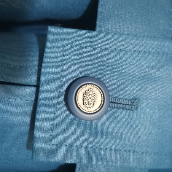 London Fog  Vintage Trench Coat with Scarf  10P - Picture 6 of 8